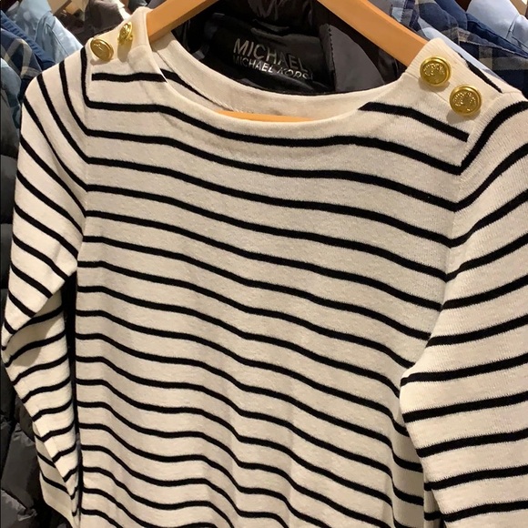Striped sweater dress - Picture 1 of 2